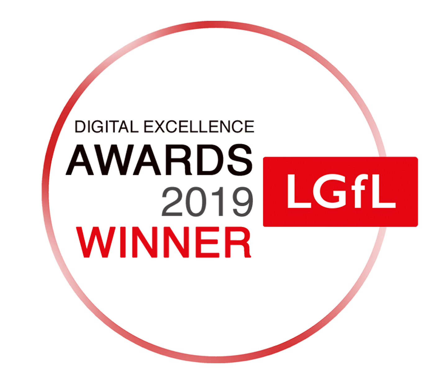 LGfL Digital Awards Winners Logo